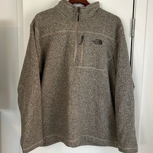The North Face Men’s quarter zip XXL Jacket.